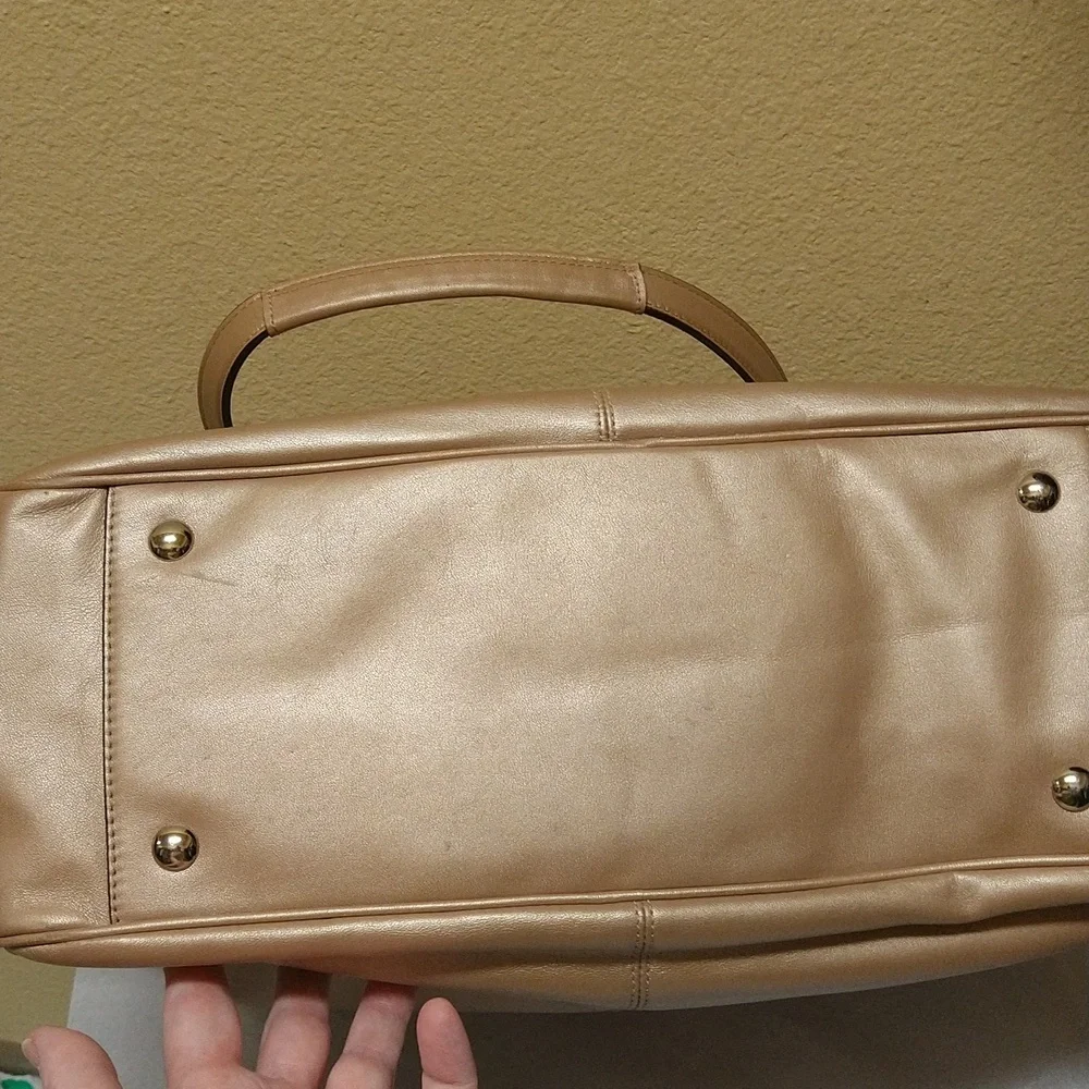 Coach Addison Leather Diaper/Baby Bag